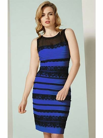 Bu elbise ne renk tartışması - Resim : 2