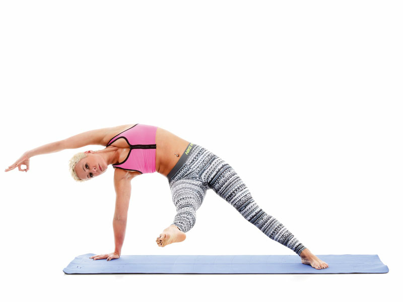 Forma girmek için fit flow yoga - Resim : 5