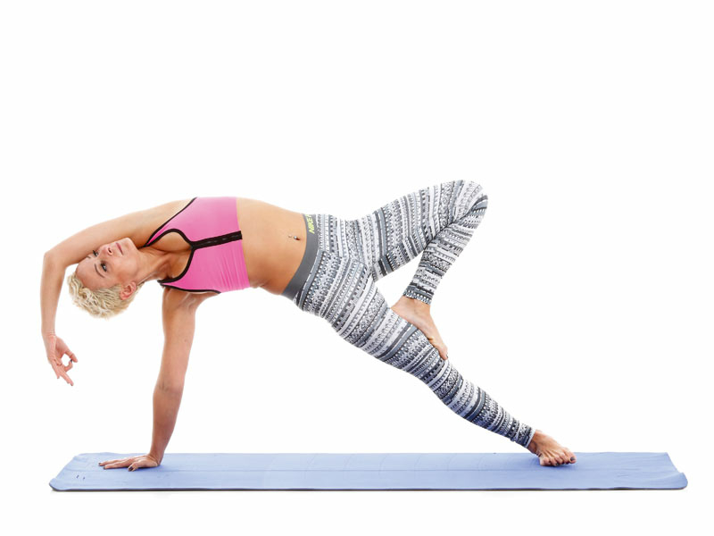 Forma girmek için fit flow yoga - Resim : 10