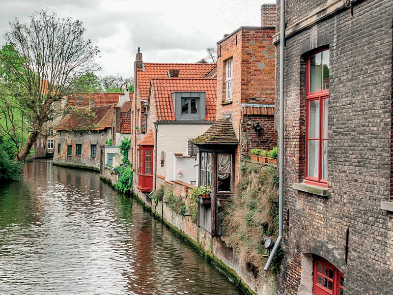 Masal şehrine yolculuk Brugge - Resim : 4