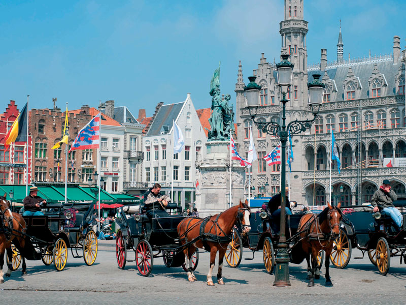 Masal şehrine yolculuk Brugge - Resim : 2