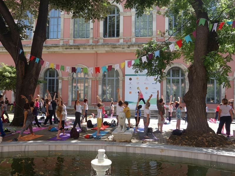 Uluslararası Yoga Günü’nü İTÜ Taşkışla’da kutladık - Resim : 1